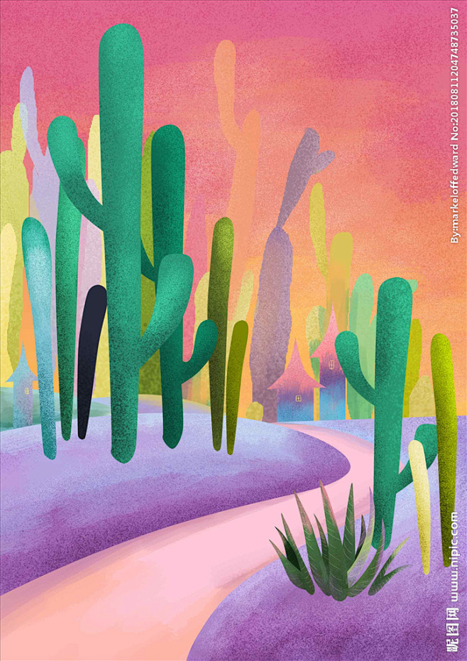 onewdesign通过书签栏工具采集于2018-08-13 14:24:19水彩森林插画one