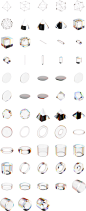 232款潮流玻璃棱镜反射形状PNG透明免扣图片设计素材 B2021061502-淘宝网
