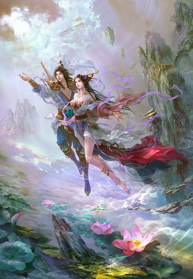 来自黄光剑的游戏CG作品欣赏。黄光剑，网名：G.J ，概念设计师、插画家，2009世界游戏美术大赛Dominance War IV 二维组冠军 ...