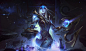 Cosmic Queen Ashe Splash Art HD Wallpaper Background Fan Art Artwork League of Legends lol