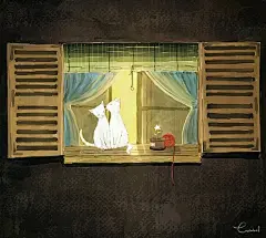 #动漫壁纸##插画##美图欣赏##动漫图片# [喵... 来自猫咪酱与兔子君 - 微博