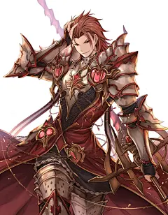 Granblue Fantasy 碧蓝幻想 炎帝 帕西瓦尔 … - 堆糖，美图壁纸兴趣社区