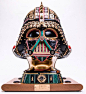 Upcycled Star Wars Sculptures by Gabriel Dishaw : American artist Gabriel Dishaw uses discarded objects and upcycled materials to create these awesome sculptures inspired by the Star Wars universe.<br/>“My passion for working with metal and mechanic