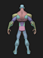 Infinity Hero Character Anatomy Blockout