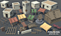 POLYGON - Adventure Pack by Synty Studios : A low poly asset pack of characters, buildings, props, items and environment assets  to create a fantasy based polygonal style game.

Modular sections are easy to piece together in a variety of combinations.

In
