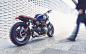 Triumph _ France : Badwinners Motorcycles _ Triumph_InfoAutomotive Photographer, Guillaume Petranto and Automotive Retoucher, Amar Kakad worked in collaboration to create 3 images for Triumph, shot in France for Badwinners Motorcycles._Client _ Badwinners