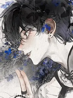 ✨分享宝藏插画 | 古风帅哥头像