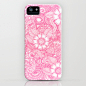 Henna Design - Pink iPhone & iPod Case