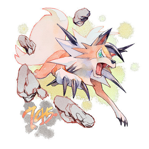 鬃岩狼人黄昏形态