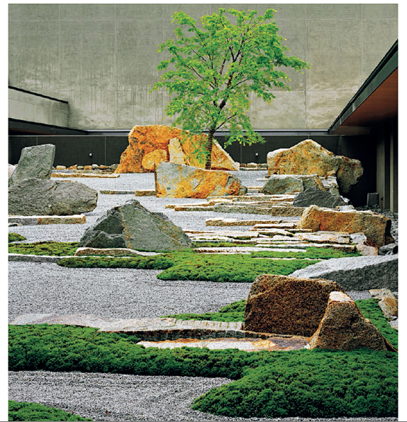日本园林设计:日式枯山水景观花园 日式庭院景观园林禅宗图片素材-淘宝网