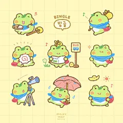 4/500 韩国插画手帐博主daraerare - 小红书