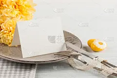 桌子,盘子,木制,结婚宴会,乡村风格,餐具,贺卡,水平画幅,古典式,夏天