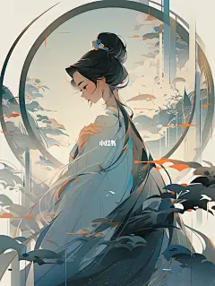 AI插画 | 水墨 | 中国风 | 壁纸屏保