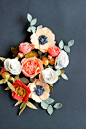 Felt Flowers DIY: 