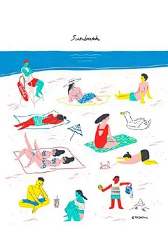 #插画#  纪念一下仅剩三格电量的小夏天 
works by 금요일(friday412) ​​​​