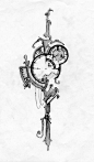 deviantART: More Like Pocket Watch Tattoo design by ~XxMortanixX