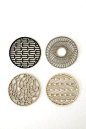 Geometric Coasters | 3D | Pinterest