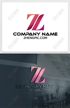 建筑公司Z字母logo设计