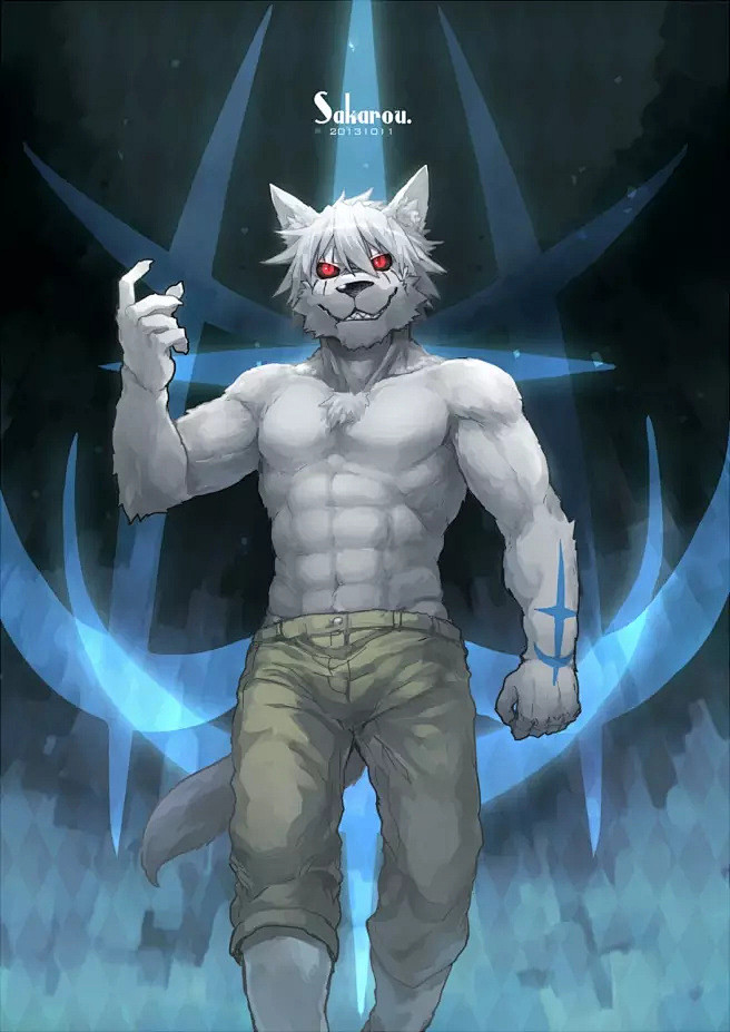 采集一些兽人图片