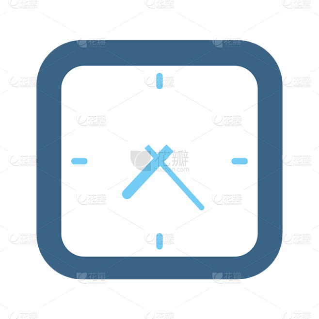 ICON-扁平矢量钟表元素-SVG17