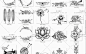 波西米亚花纹图案鹿头印第安标志设计素材PNG免抠图AI矢量图-淘宝网