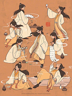 花生鱼yu采集到XM-古风人物
