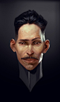 Dishonored 2: Kirin Jindosh concept portrait, Sergey Kolesov : Portrait of Kirin Jindosh 
Art director: Sebastien Mitton