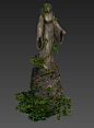 3D游戏卡通模型素材资源/雕像Mother Earth Shrine-淘宝网