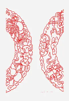 中国风圆形纹高清素材 中国风 古风 圆形纹 底纹 红色 免抠png 设计图片 免费下载