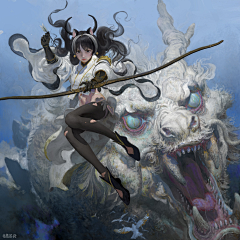 CHT_CHEN采集到龙与人