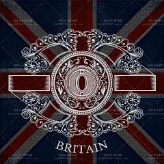 16个EPS 英伦风格 印花图案辅助LOGO设计元素 2016053026-淘宝网
