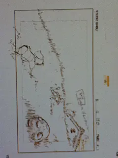 【珍藏】庞大的千与千寻手绘原稿_看图_千与千寻吧_百度贴吧