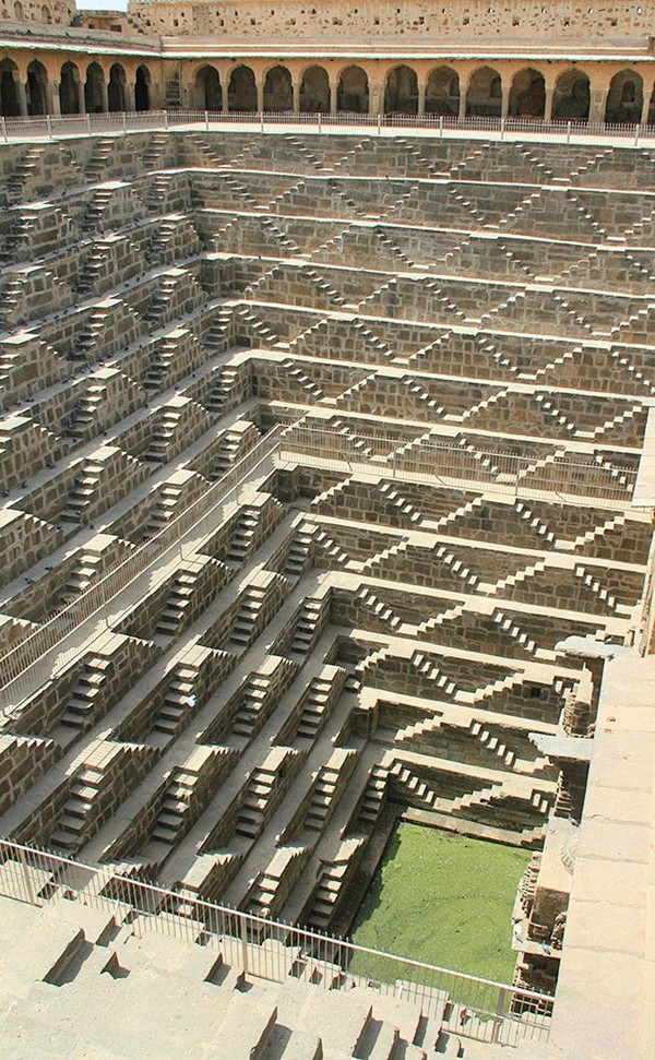 印度Chand Baori深井（图1-3...