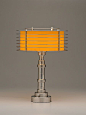 Pattyn Products Space Age Lamp / Walter Von Nessen, designer / c. 1935-40, American