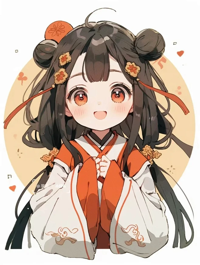 Q版可爱动漫人物_1_远远绘画_来自小红书网页版-花瓣网