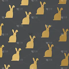 黄金,背景聚焦,复活节兔子,可爱的,传统,请柬,事件,贺卡,复活节,波兰