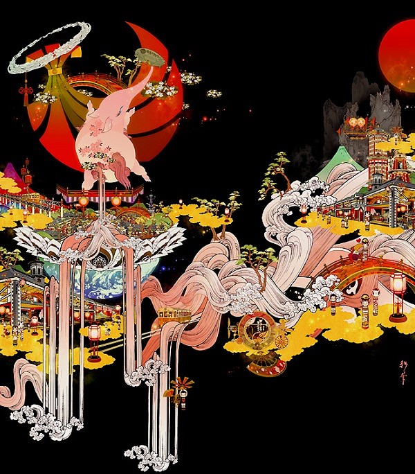 日本插画设计师加藤彩 (Aya Kato...