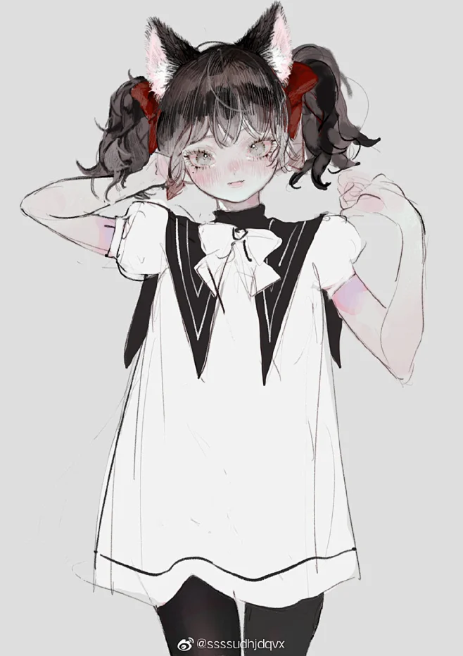 游戏二次元美女插画原话美术设计素材-优优CG素材社 (5400)-花瓣网