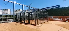 Sunrim苏伊士是智能电动移动阳光房品牌厂家! 专为商业电动阳光房遮阳棚、伸缩阳光房、活动阳光房设计与施工，拥有酒店，餐厅，咖啡店，写字楼，屋顶花园，商场，景区等众多移动阳光房案例。