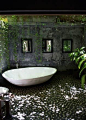 outdoor indoor bath | Dream Home