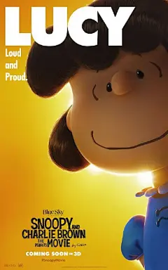 《花生漫画大电影：史努比》高清海报，明年公映～人家做的海报能当手机壁纸，我们做的那些当厕纸都不配。