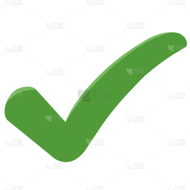 手绘-指示符号贴纸-打勾