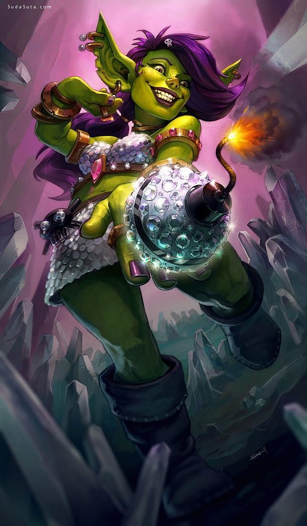 Sam Hogg 概念插画欣赏 魔兽世界...