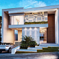 Fachada de residência by Carol Zancanaro   DECOREDECOR | HOUSE | FACADE #CasasIdeas