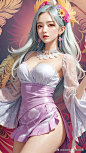 AI美女绘画第一百零一期-今日头条
