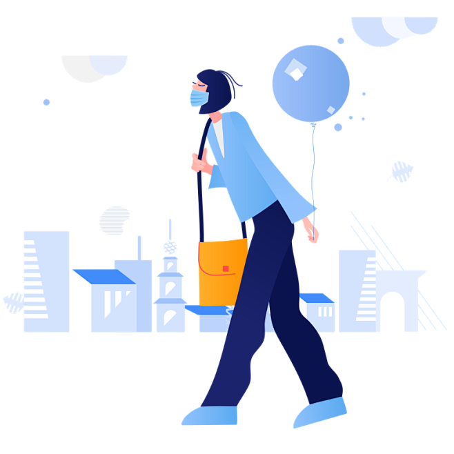PNG 和 SVG 格式的人物剪贴画插图...