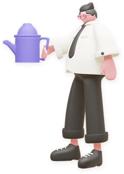 立体3D插画人物素材 PNG免抠图