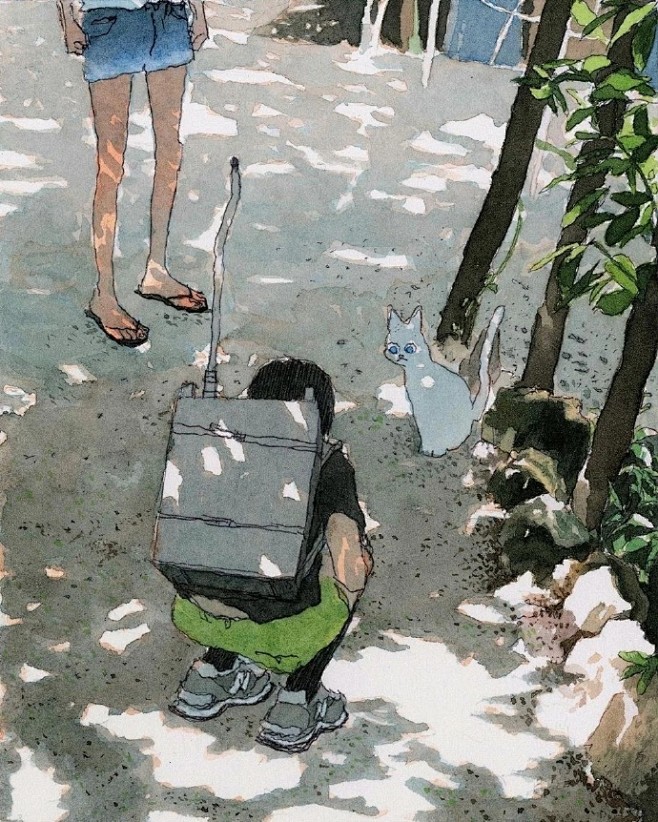 插画师 성률 笔下的盛夏 ​​​​