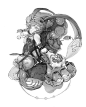 【别人家的线稿系列】韩国画师 ter_0_0 作品，线稿练起练起！！（作者BLOG：O网页链接 ）