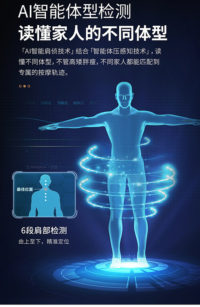美国西屋高端按摩椅S600